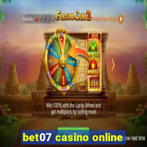 bet07 casino online